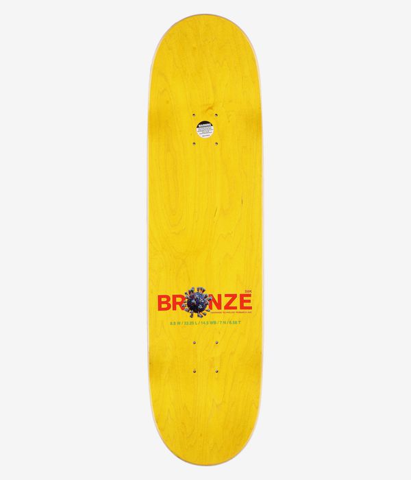Bronze 56k Bronze 19 8.5" Planche de skateboard (multi)