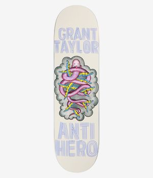 Anti Hero Taylor Hug The Pavement 8.38" Planche de skateboard (white)