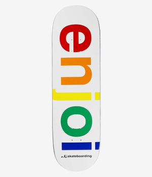 Enjoi Spectrum 9" Skateboard Deck (white)