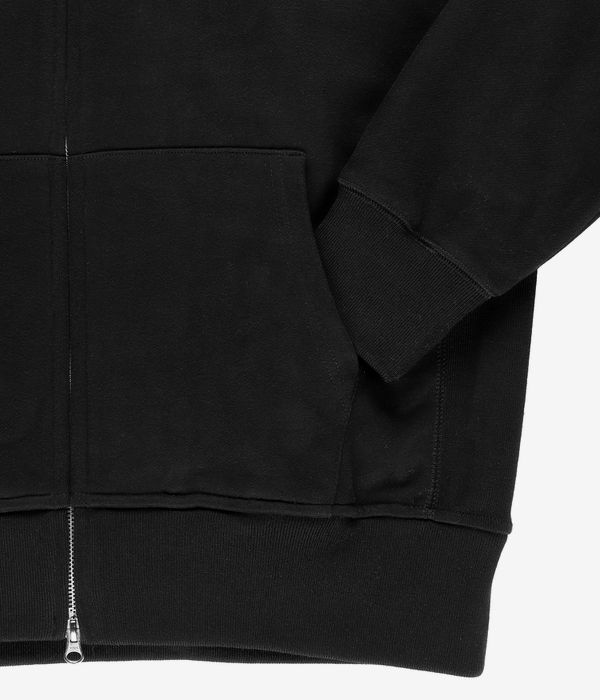 Carpet Company Chrome Zip-Sweatshirt avec capuchon (black)