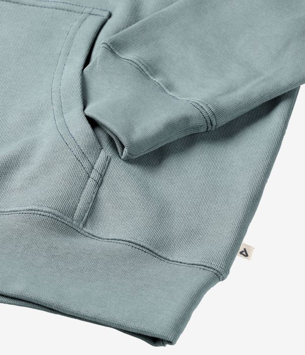 Anuell Tenor Organic Hoodie (pale teal navy contrast)