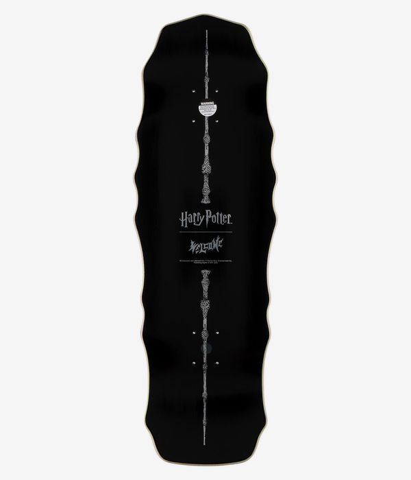 Welcome x Harry Potter Thestral 10" Skateboard Deck (black gold foil)