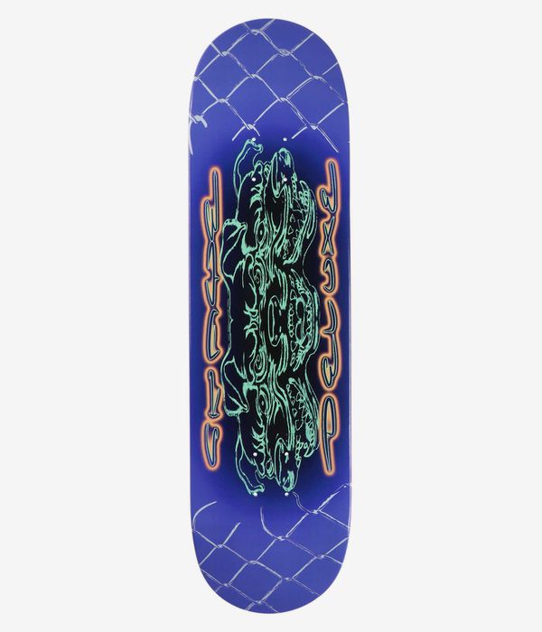 skatedeluxe Hounds Twin Tail 8.5" Skateboard Deck (purple)