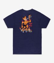 Thrasher Burn It Down T-Shirt (navy)