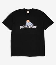 Fucking Awesome Aidan Painting Stamp Logo T-Shirt (black)