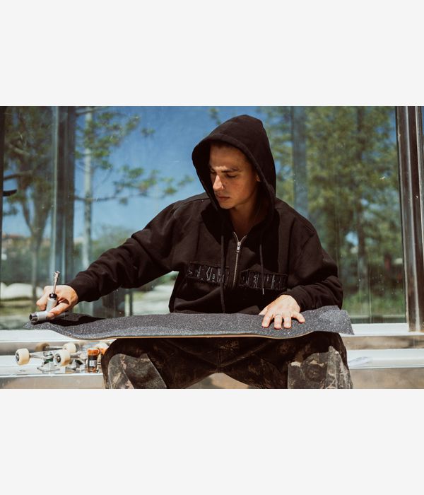skatedeluxe Application Zip-Hoodie (slate grey)