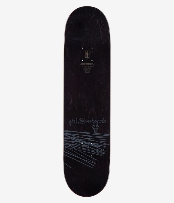 Girl Geering The Suzuki Method 8" Skateboard Deck (multi)