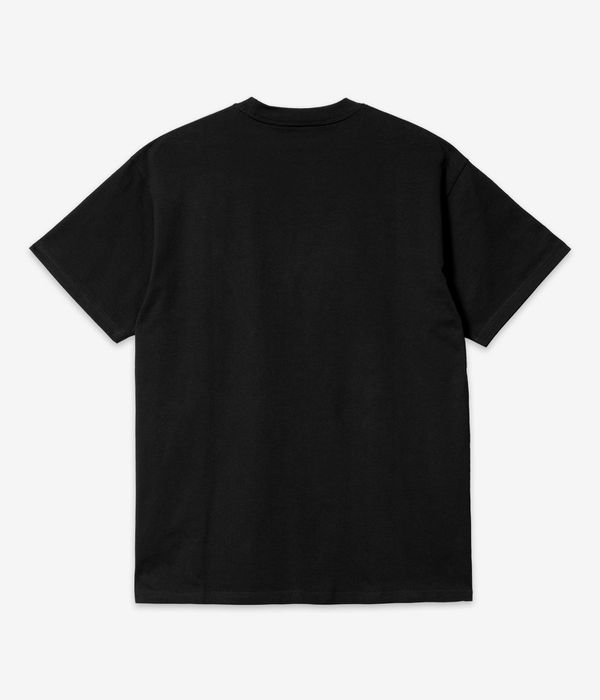 Carhartt WIP Script Embroidery T-Shirt (black white black)