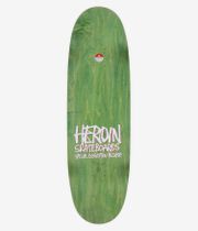 Heroin Skateboards A Nightmare On Egg Street 9.875" Skateboard Deck (multi)
