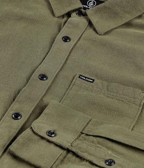 Volcom Caden Solid Camicia (wintermoss)