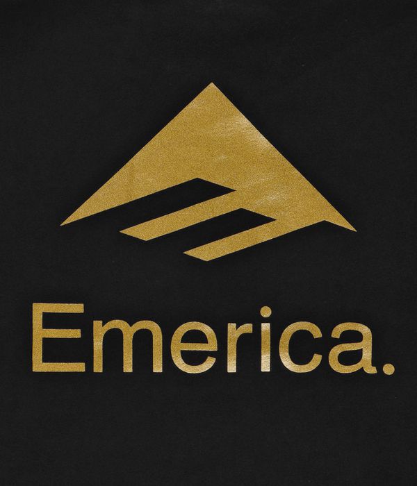 Emerica Lockup Hoodie (black gold)