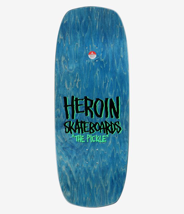 Heroin Skateboards The Pickle 12" Planche de skateboard (green)