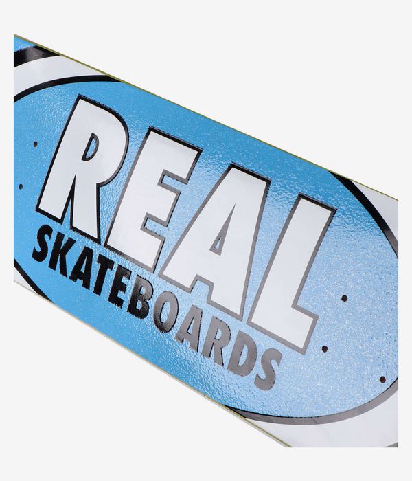 Real Team Easy Rider Oval 8.25" Planche de skateboard (blue ice)