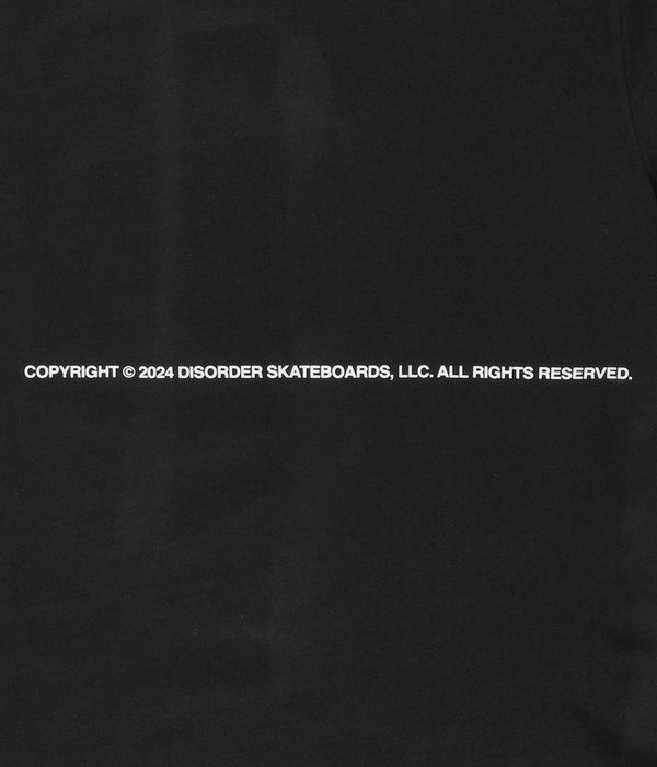 Disorder Skateboards AMG Camiseta (vintage black)