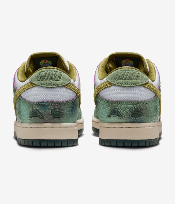 Nike SB Dunk Low Pro by Alexis Sablone Chaussure (oil green dessert moss white)