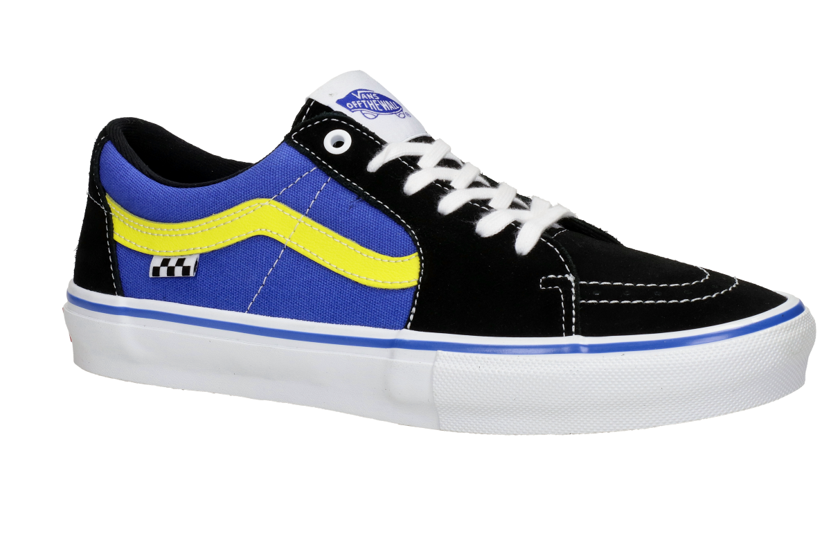 Vans Skate Sk8-Low Scarpa (black dazzling blue)