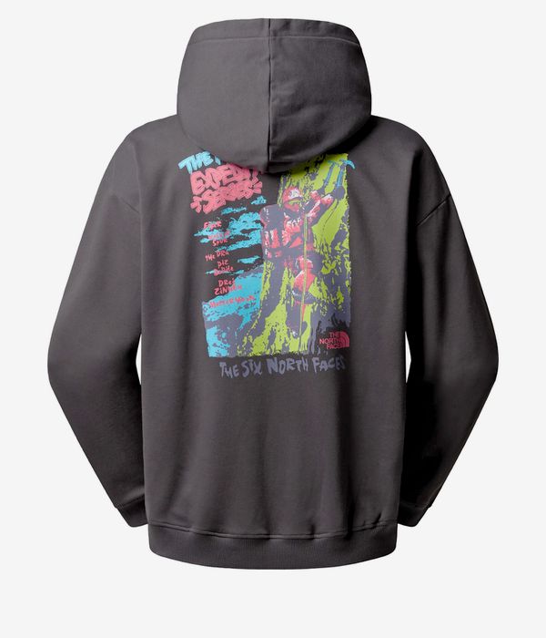 The North Face Expedition Celebration Oversized Hoodie (anthracite grey)