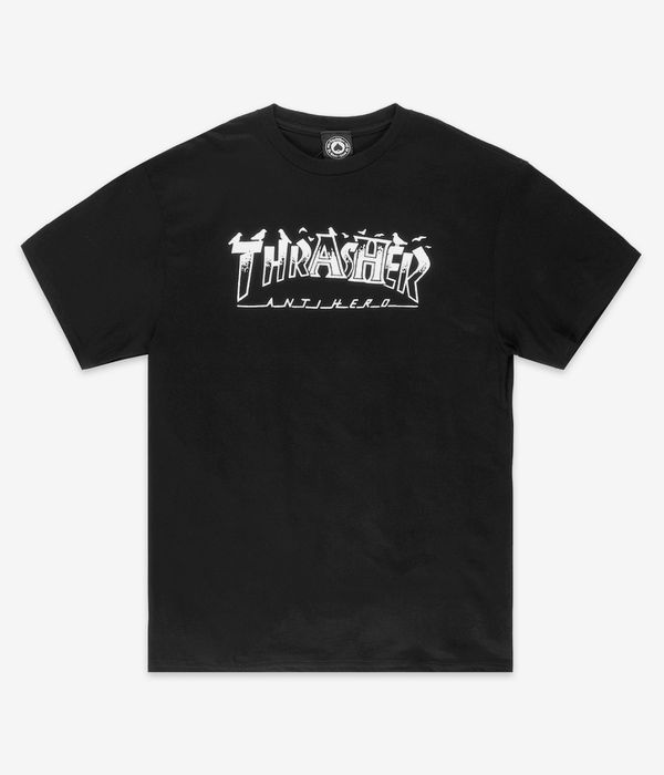 Thrasher x Anti Hero Pigeon Mag T-Shirt (black)