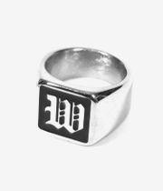 Wasted Paris Kingdom Signet Ring (silver black)