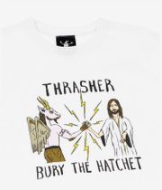 Thrasher x Toy Machine B.T.H. T-Shirty (white)