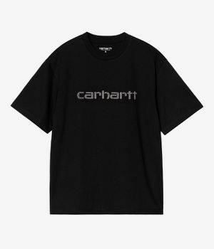 Carhartt WIP W' Rivet Script Organic T-Shirt women (black silver)