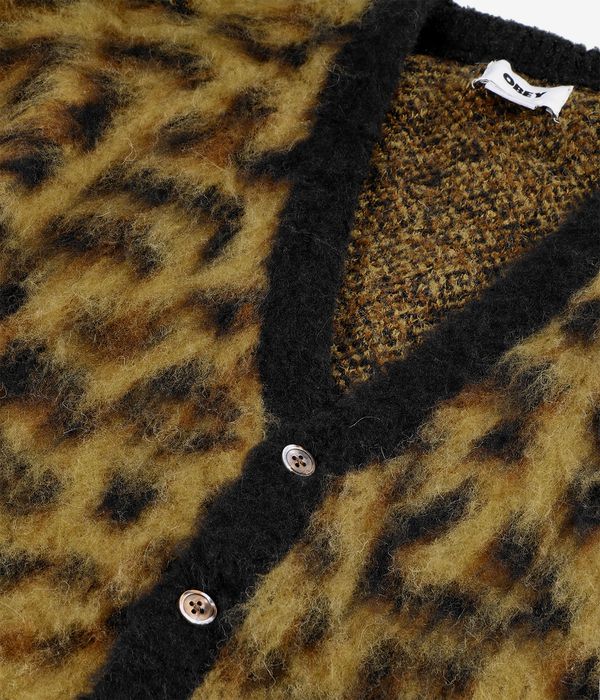Obey Patron Jacket (leopard)