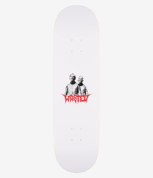Wasted Paris Pike 8.5" Planche de skateboard (white)