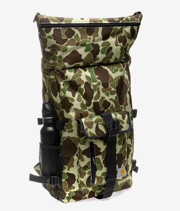 Shop Carhartt WIP Philis Recycled Backpack 21 5L camo duck green online skatedeluxe