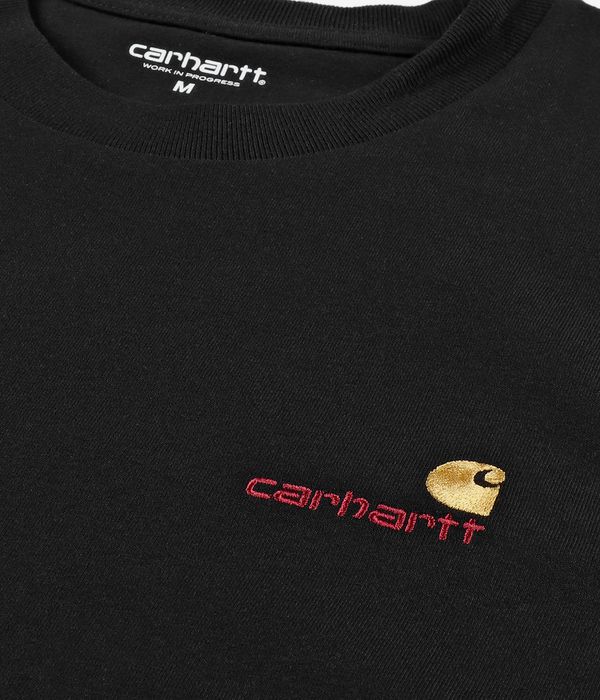 Carhartt WIP American Script Organic Camiseta (black)