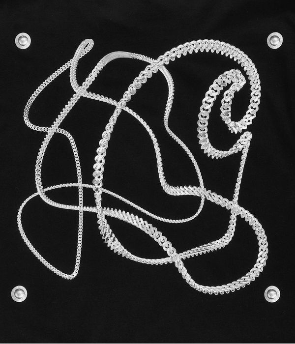 Carhartt WIP Chain Link Organic Longsleeve (black silver)