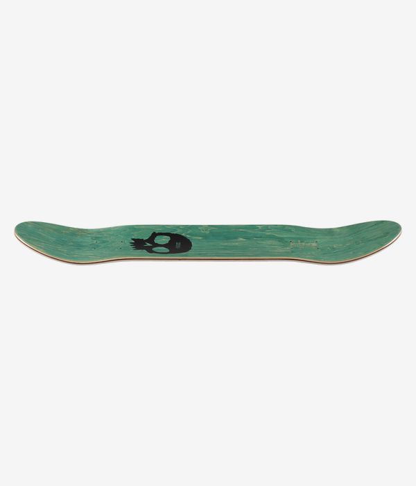 Zero Team Single Skull 8" Skateboard Deck (black)