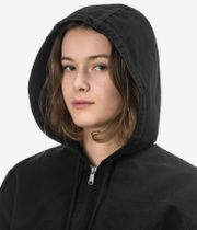 Carhartt WIP W' OG Active Straight Organic Dearborn Jacket women (black rinsed)