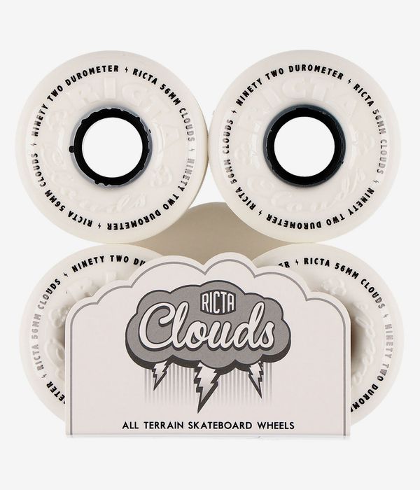 Ricta Clouds Roues (white black) 56mm 92A 4 Pack