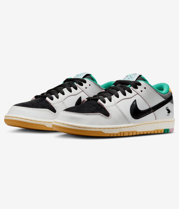 Nike SB x CSEF Dunk Low Pro Shoes (summit white black white iron gr)