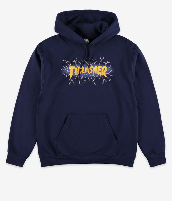 Thrasher Lightning Hoodie (navy)