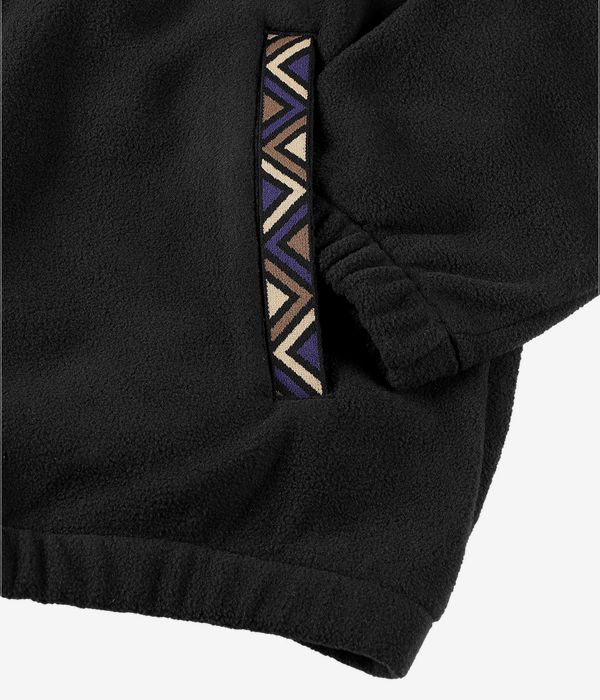Iriedaily Monte Noe Troyer 1/2-Zip Sweatshirt (dark coffee)