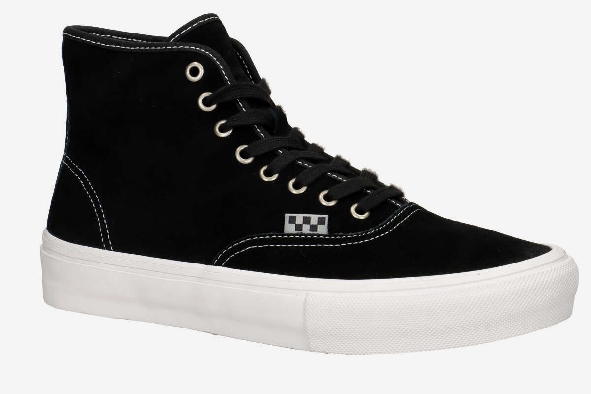Vans Skate Authentic High Buty (black suede)