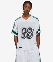 adidas Tyshawn Jersey T-Shirt (white ice gold collegiate green)