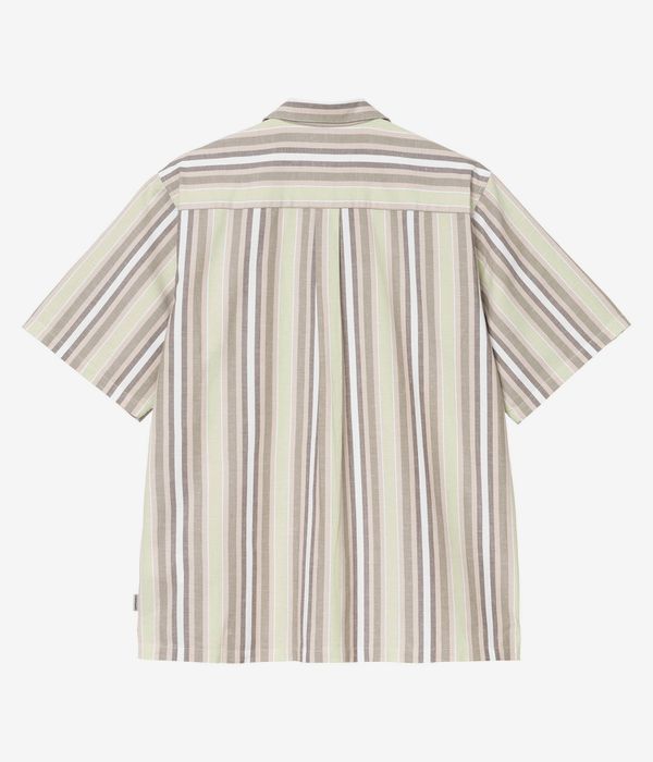 Carhartt WIP Folsey Shirt (stripe pale olive white)