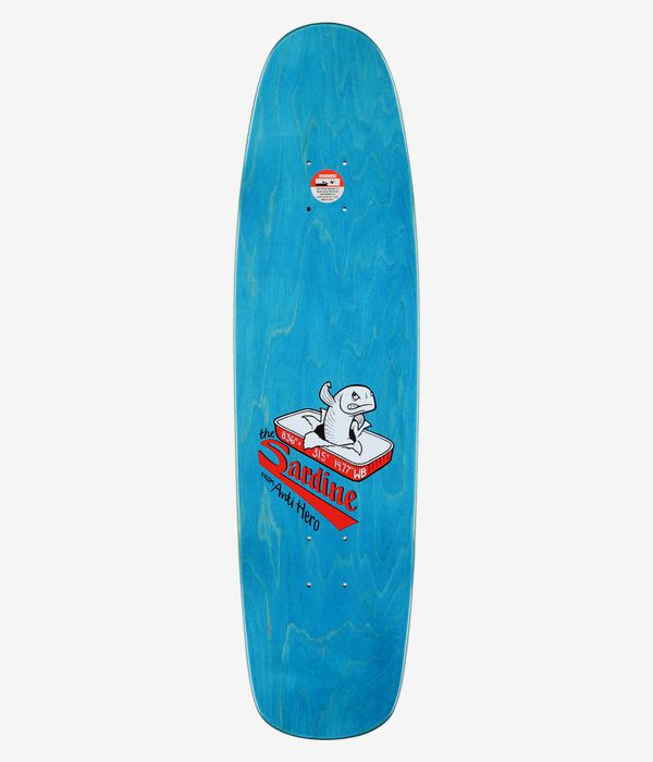 Anti Hero The Sardine 8.36" Skateboard Deck (multi)