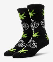 HUF x Cypress Hill Plantlife Socks US 8-12 (black)