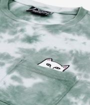 RIPNDIP Lord Nermal Pocket Camiseta (olive green tie dye)