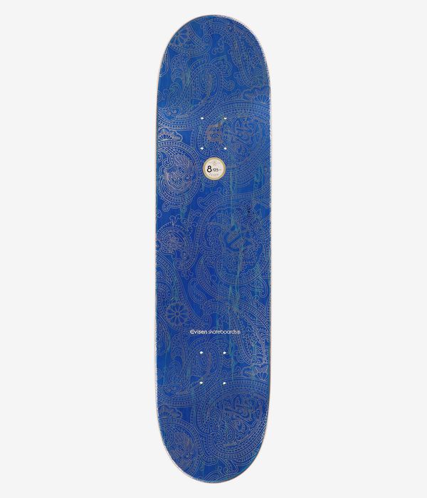 Evisen Paisley 8.125" Tavola da skateboard (blue black)