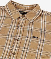 Brixton Charter Linen Blend Camicia (washed cooper whitecap plaid)