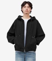 Dime Hooded Denim Jacket (black)
