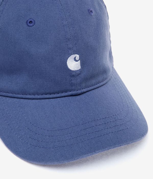 Carhartt WIP Madison 6 Panel Cap (blue iris white)