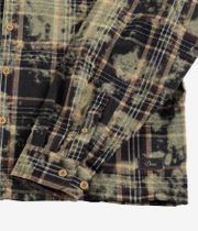 Dime Plaid Flannel Shirt (bleached beige)