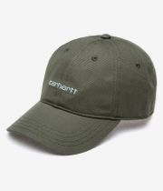 Carhartt WIP Canvas Script Gorra (leaf tourmaline)