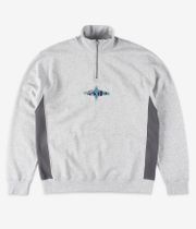 skatedeluxe SD Half Zip Sweatshirt (heather white)