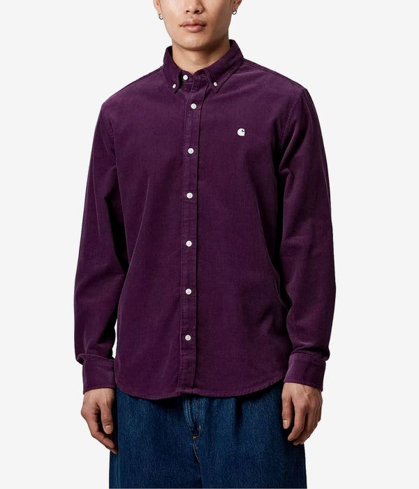 Carhartt WIP Madison Fine Cord Chemise (huckleberry wax)